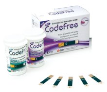 Testovací proužky pro SD Codefree a SD Codefree PLUS 50ks (fialové balení)